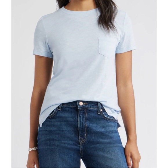 Caslon Tops - Caslon Blue Skyway Cotton & Modal T-Shirt Medium NWT